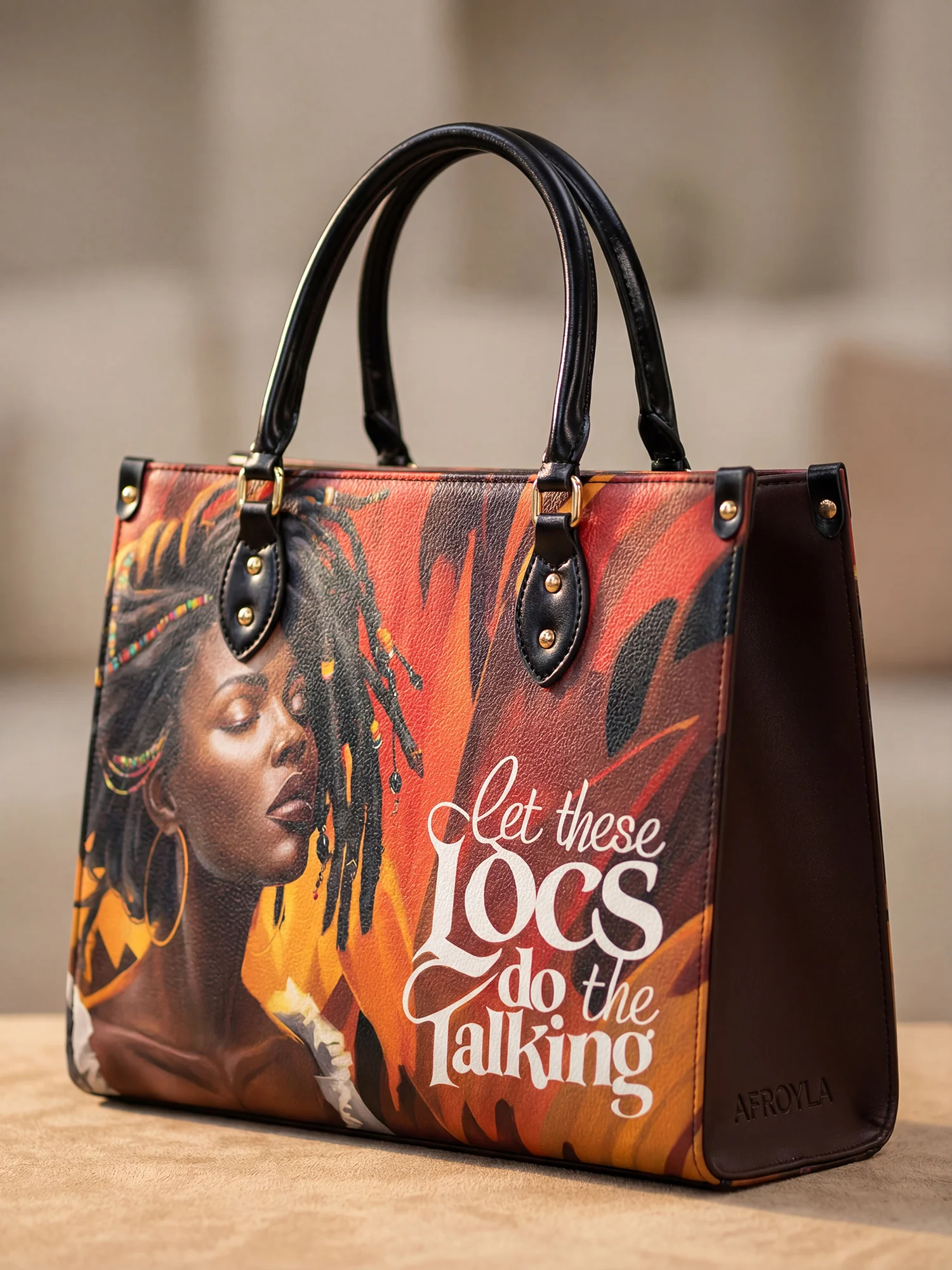 "Locella" Leather Handbag - Image 3