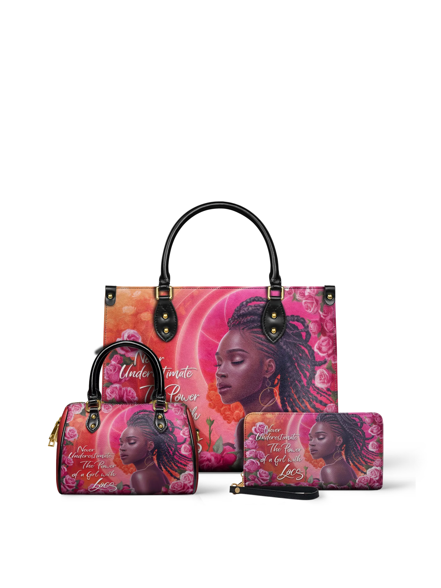 "Loclani" Leather Handbag - Image 10