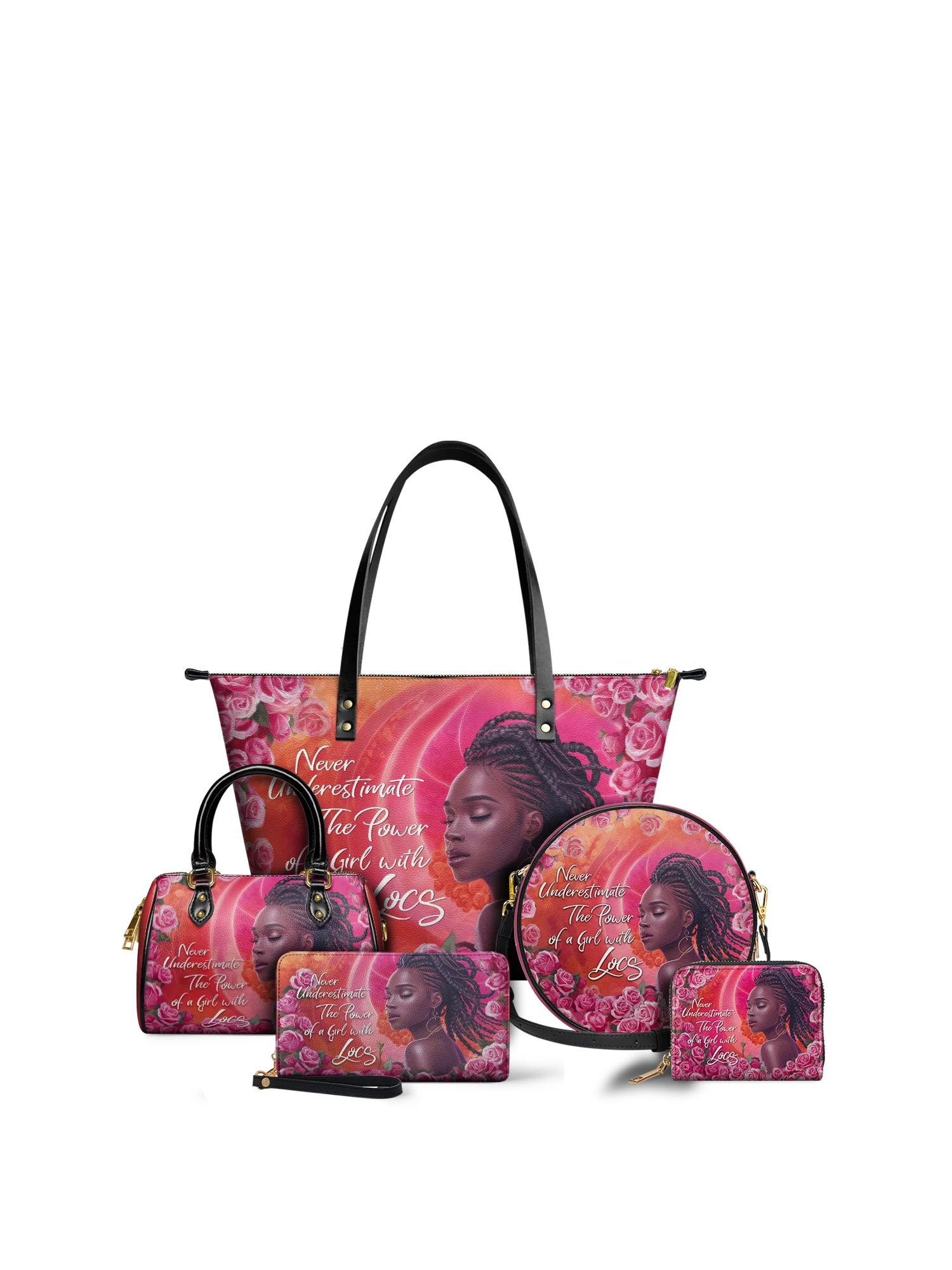 "Loclani" Leather Tote Bag - Image 9