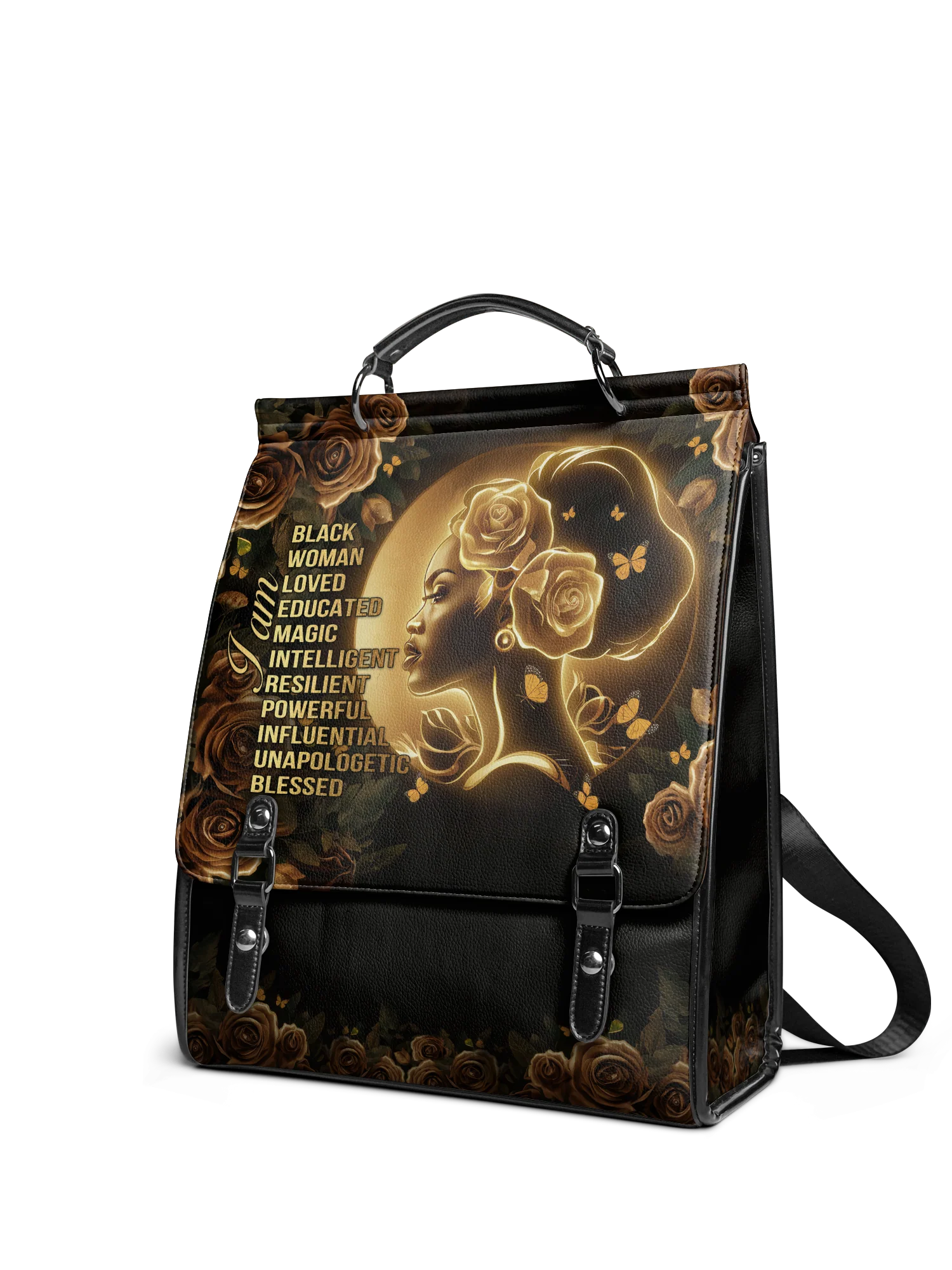 "Lumina" Leather Backpack - Image 5