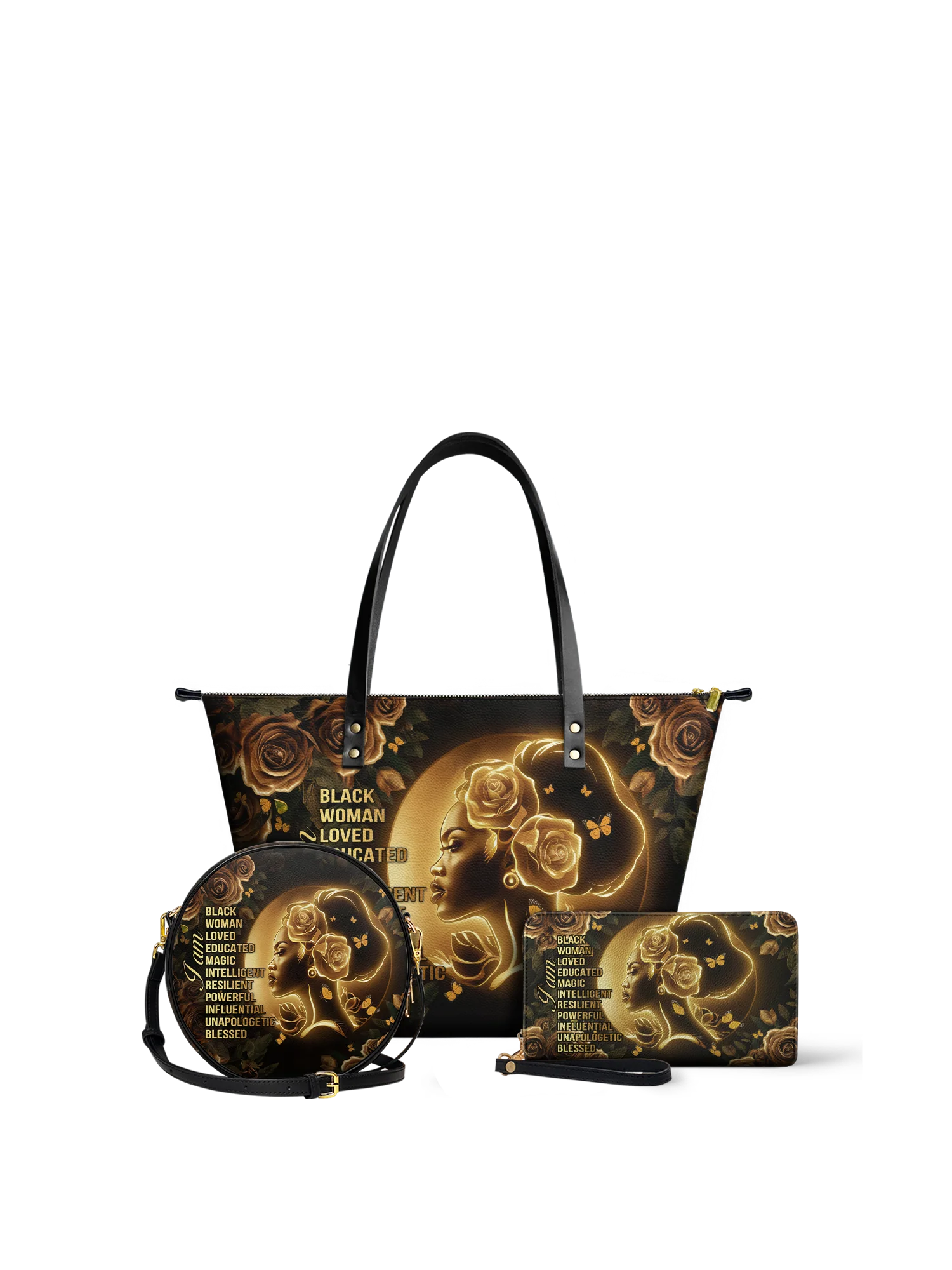 "Lumina" Leather Tote Bag - Image 8