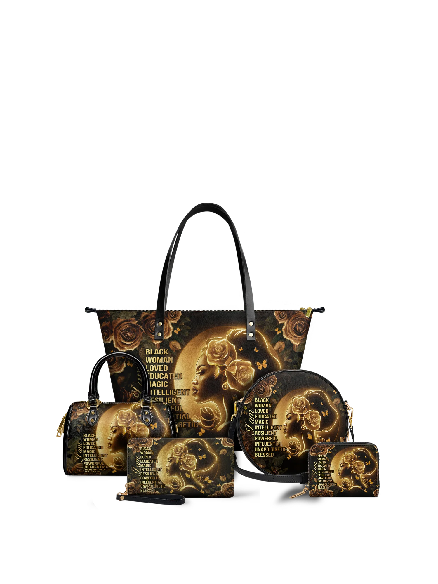 "Lumina" Leather Tote Bag - Image 9