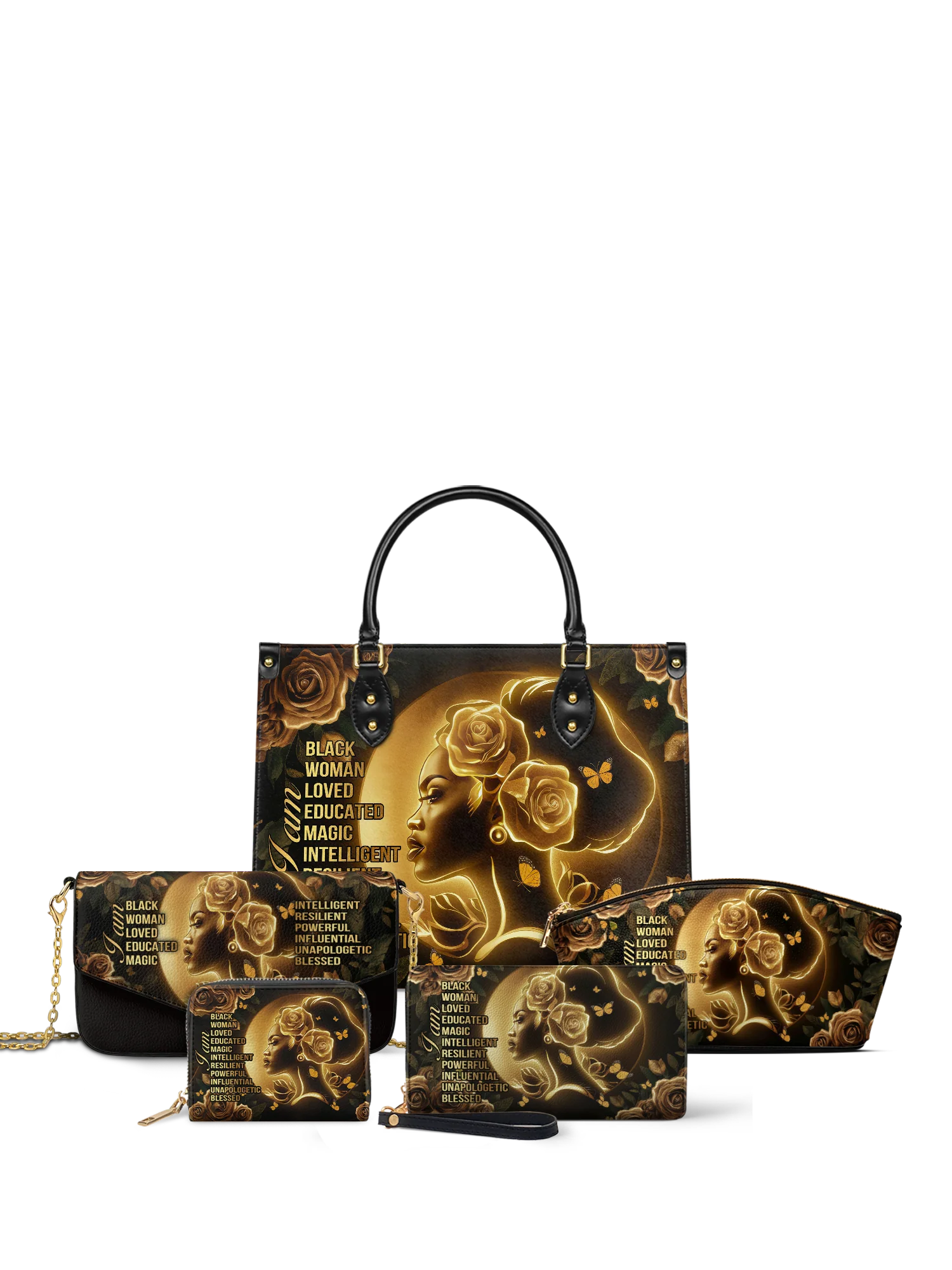 "Lumina" Envelope Chain Crossbody Bag Bundle