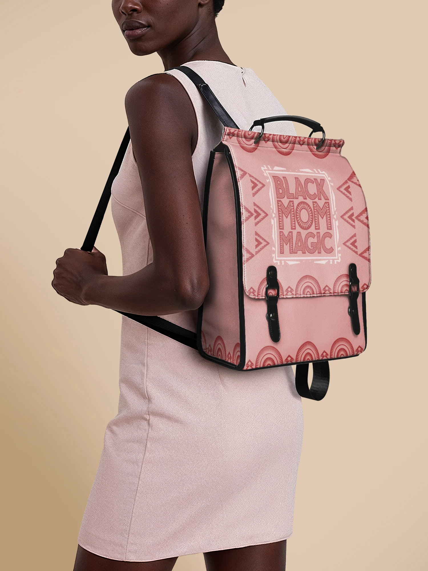 "Magimama" Leather Backpack - Image 2