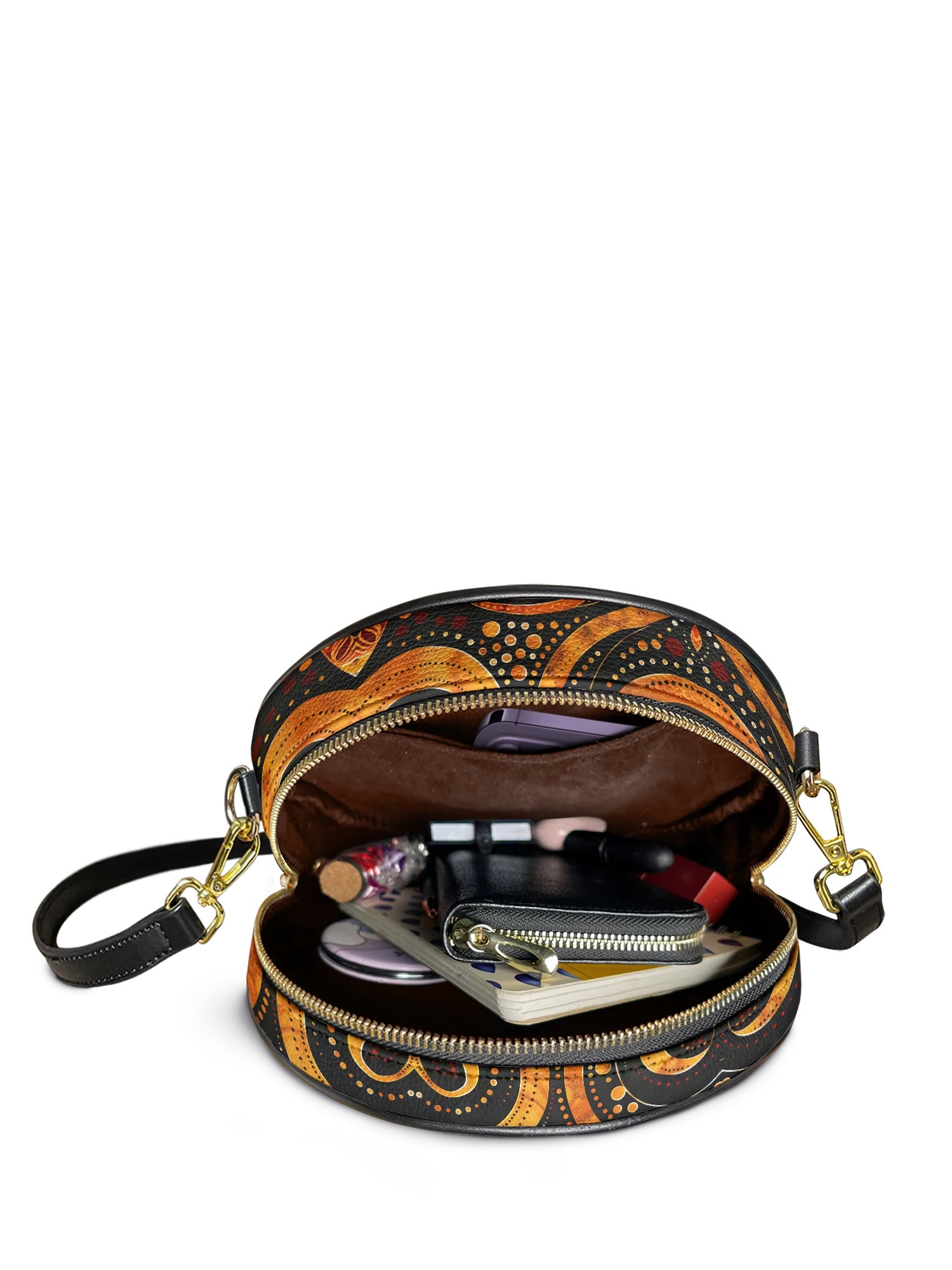 "Makeda" Circle Crossbody Bag - Image 5