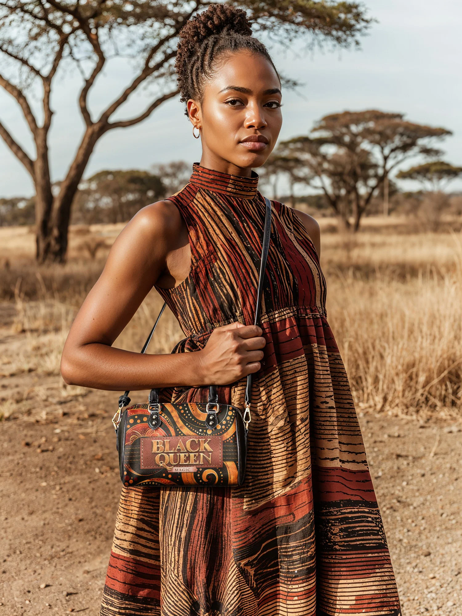 "Makeda" Mini Satchel - Image 3