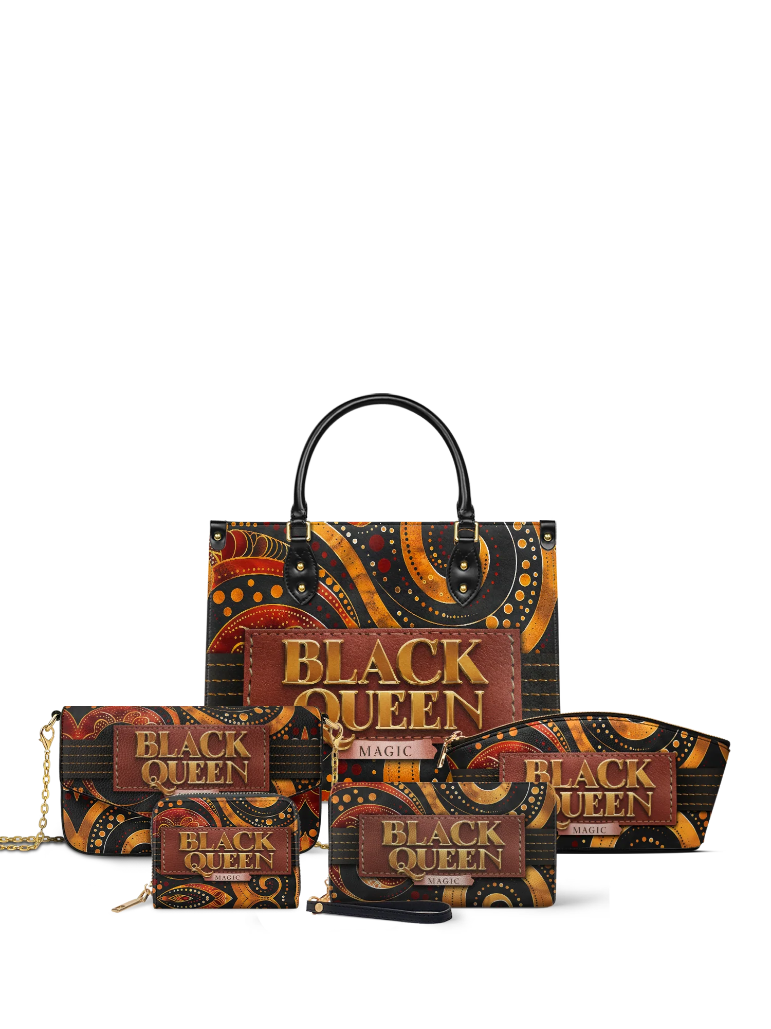 "Makeda" Envelope Chain Crossbody Bag Bundle