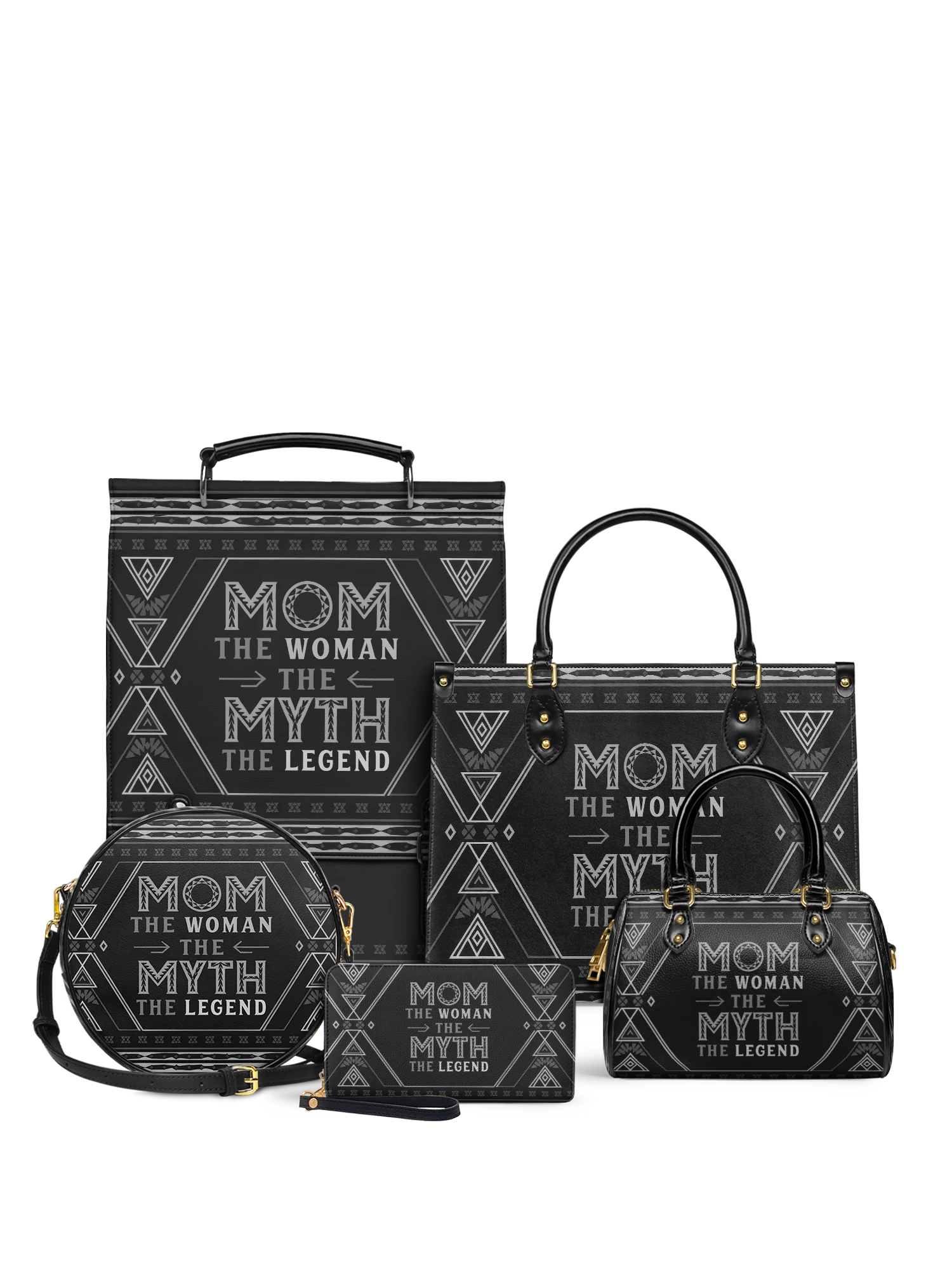 "Mamalore" Leather Backpack Bundle