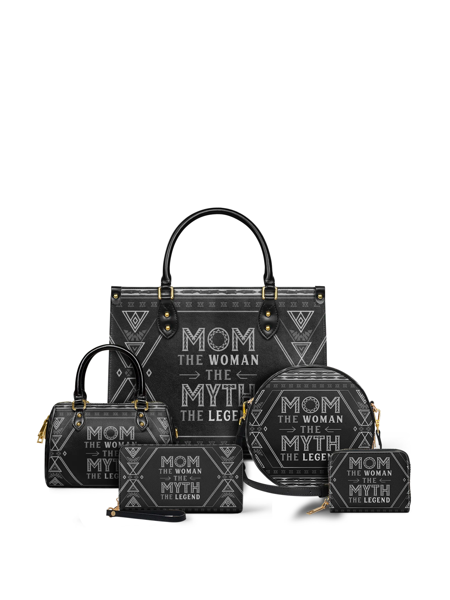 "Mamalore" Leather Handbag - Image 11