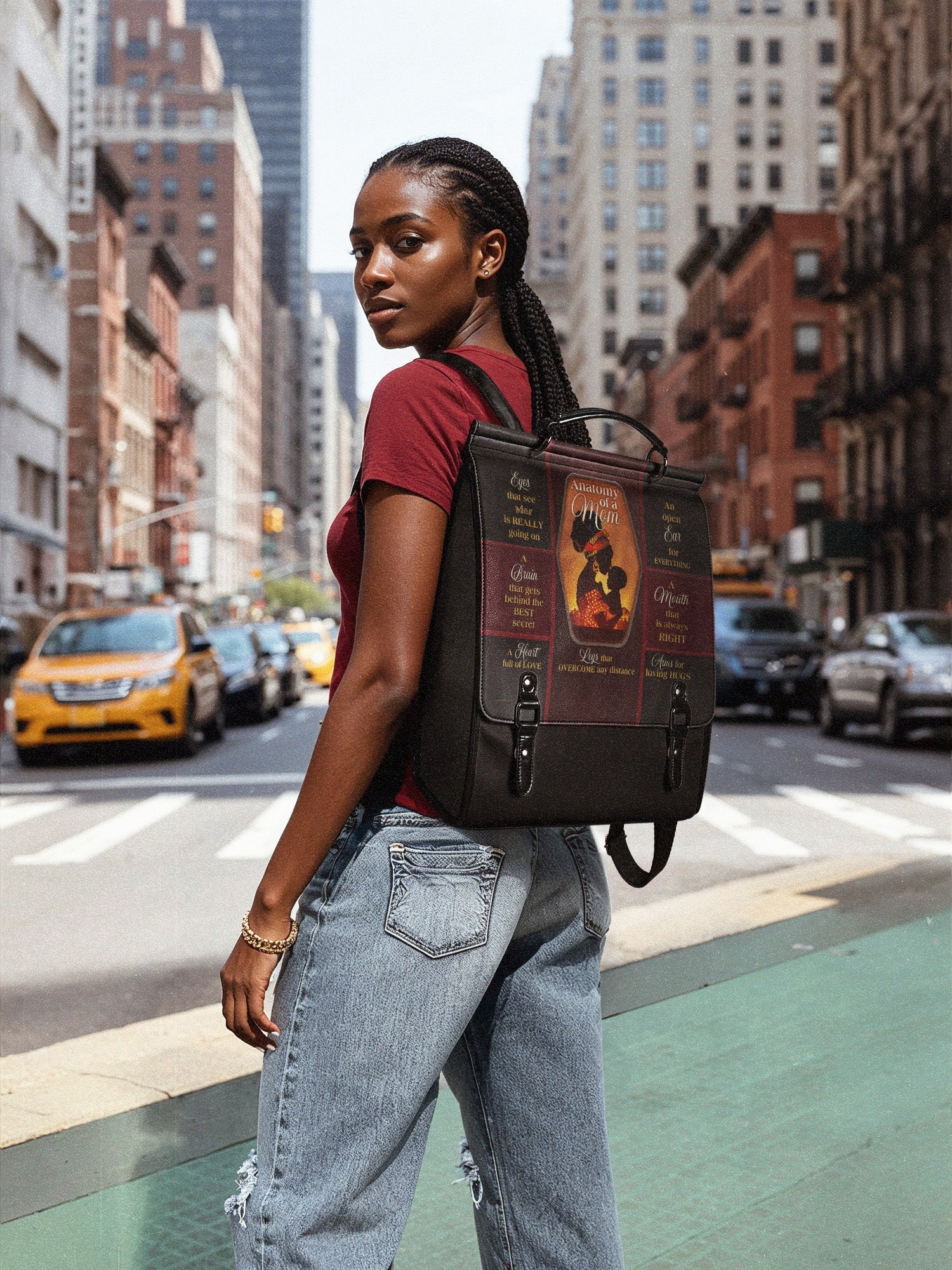 "Mamoya" Leather Backpack Today's Deal - Image 4