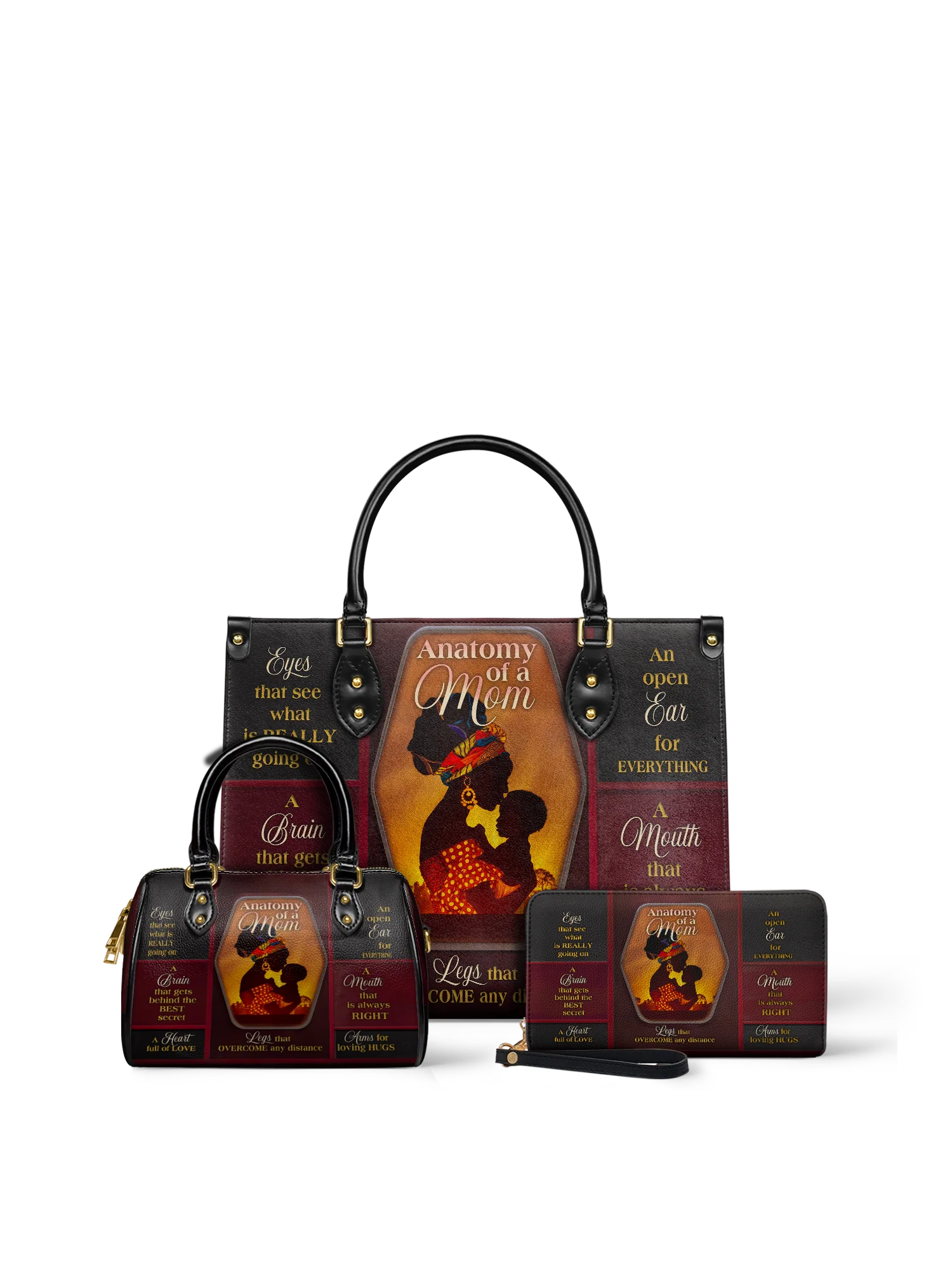 "Mamoya" Leather Handbag - Image 10