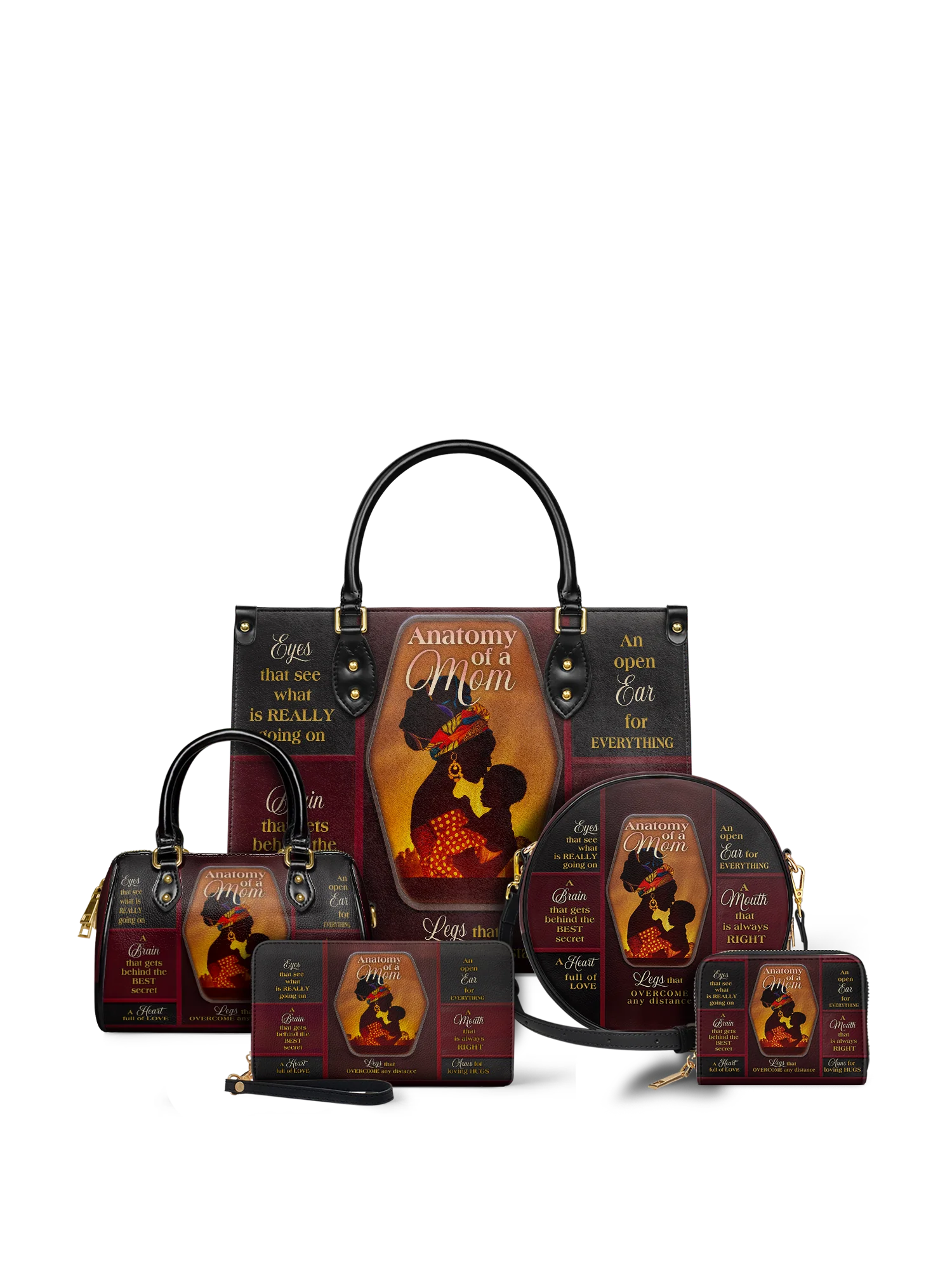 "Mamoya" Leather Handbag - Image 11