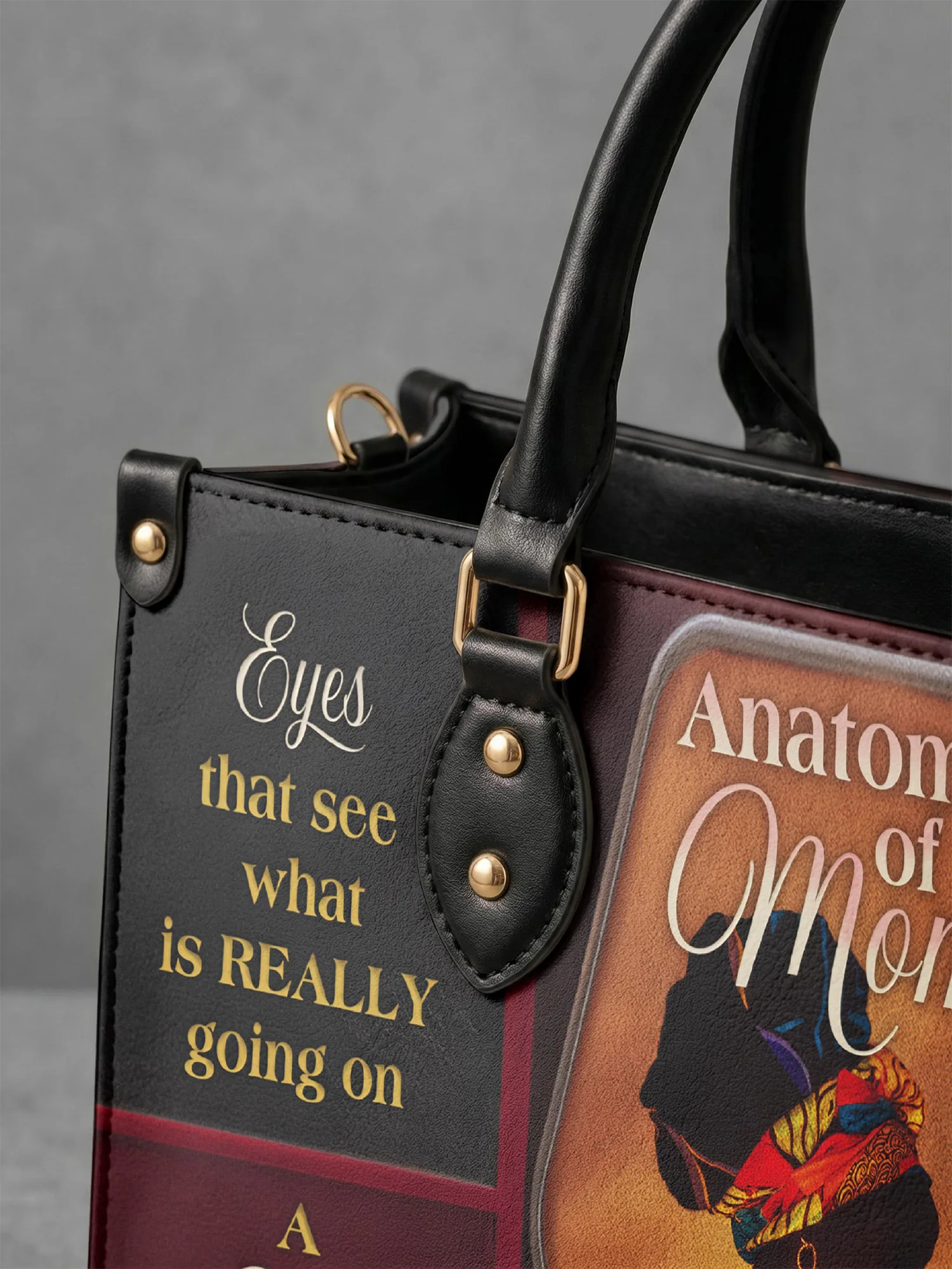 "Mamoya" Leather Handbag - Image 5