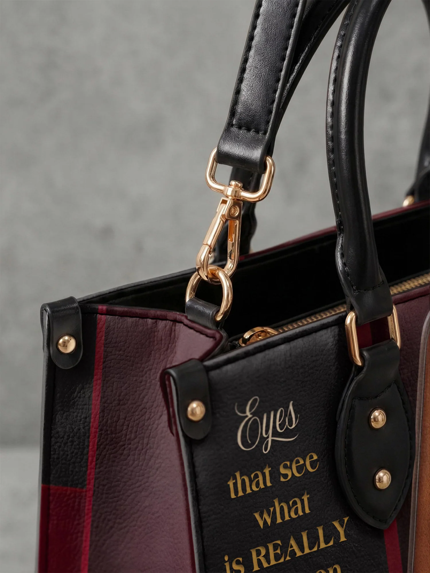 "Mamoya" Leather Handbag - Image 6