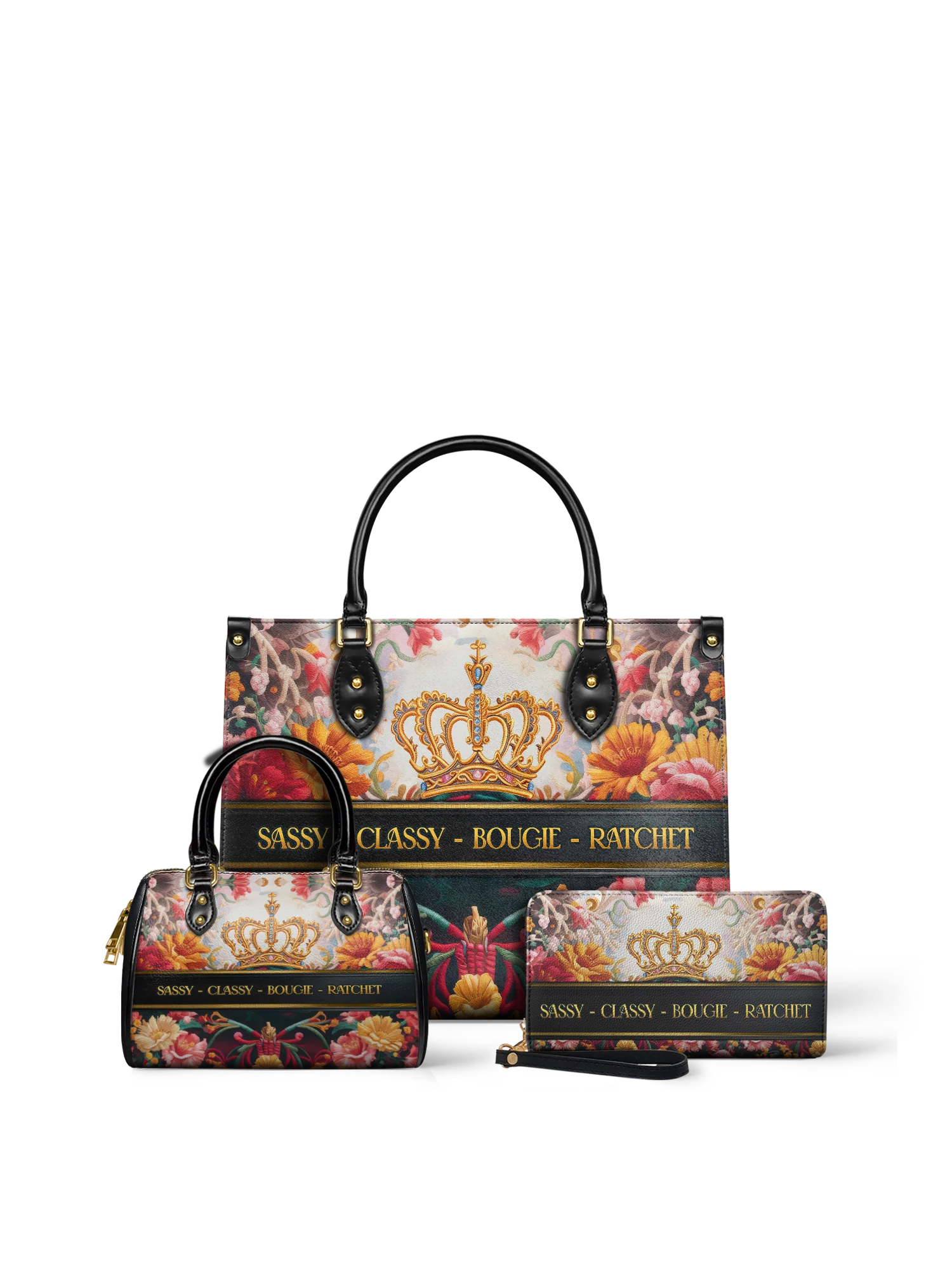 "Naija Royale" Mini Satchel - Image 7