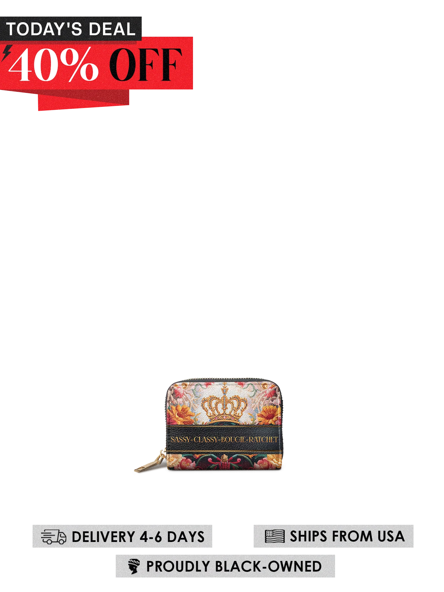 "Naija Royale" Mini Wallet Today's Deal