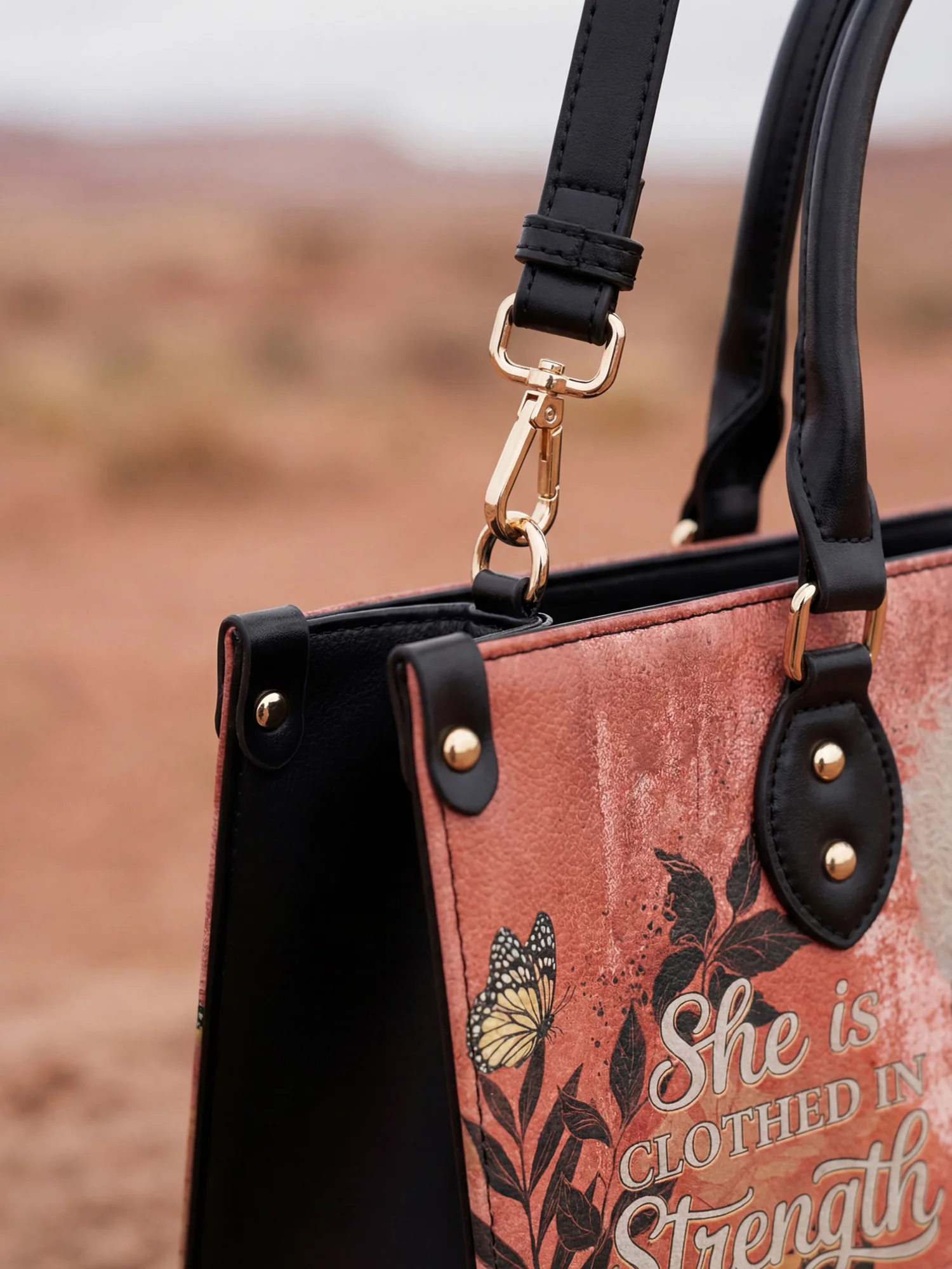 "Namisa" Leather Handbag - Image 6