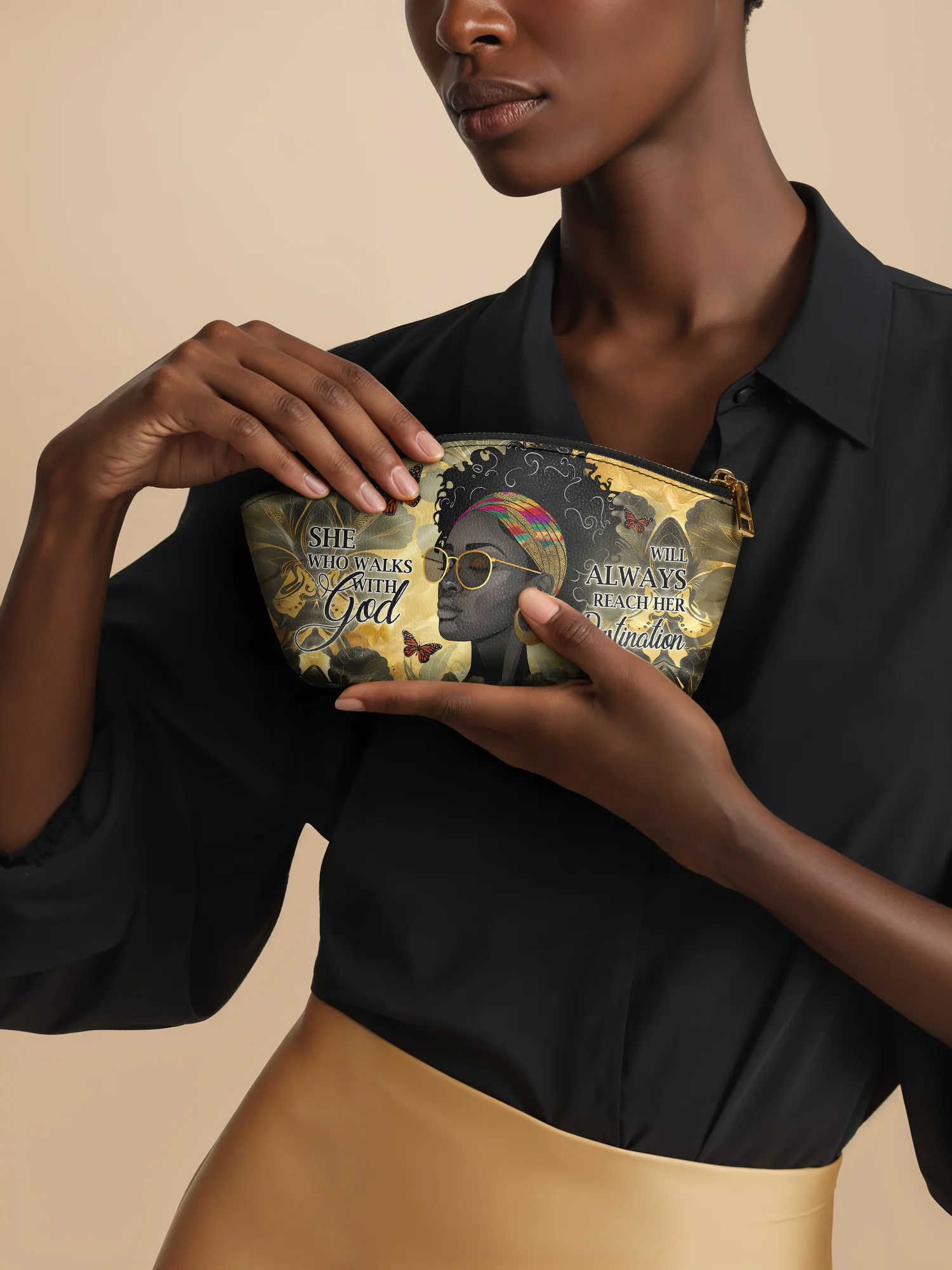 "Njia" Eclipse Makeup Bag - Image 2