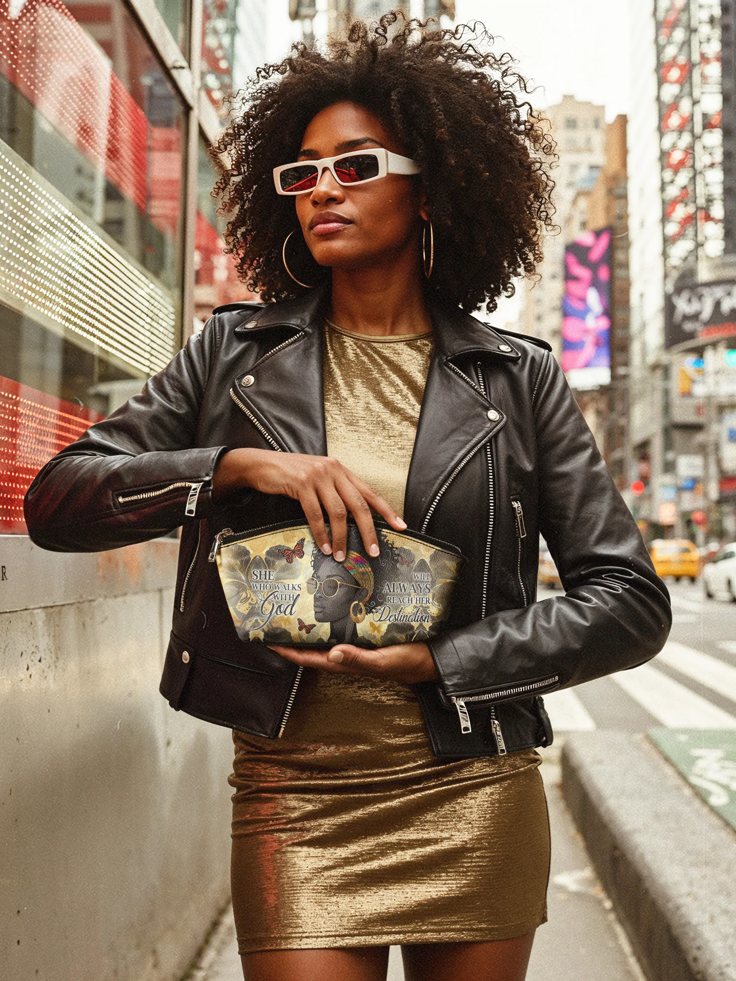 "Njia" Eclipse Makeup Bag - Image 3