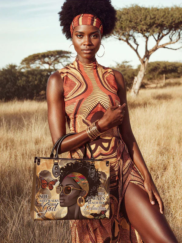 "Njia" Leather Handbag - Image 15