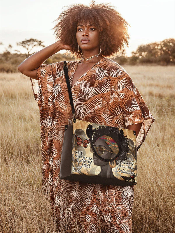 "Njia" Leather Handbag - Image 16