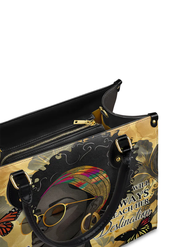 "Njia" Leather Handbag - Image 19