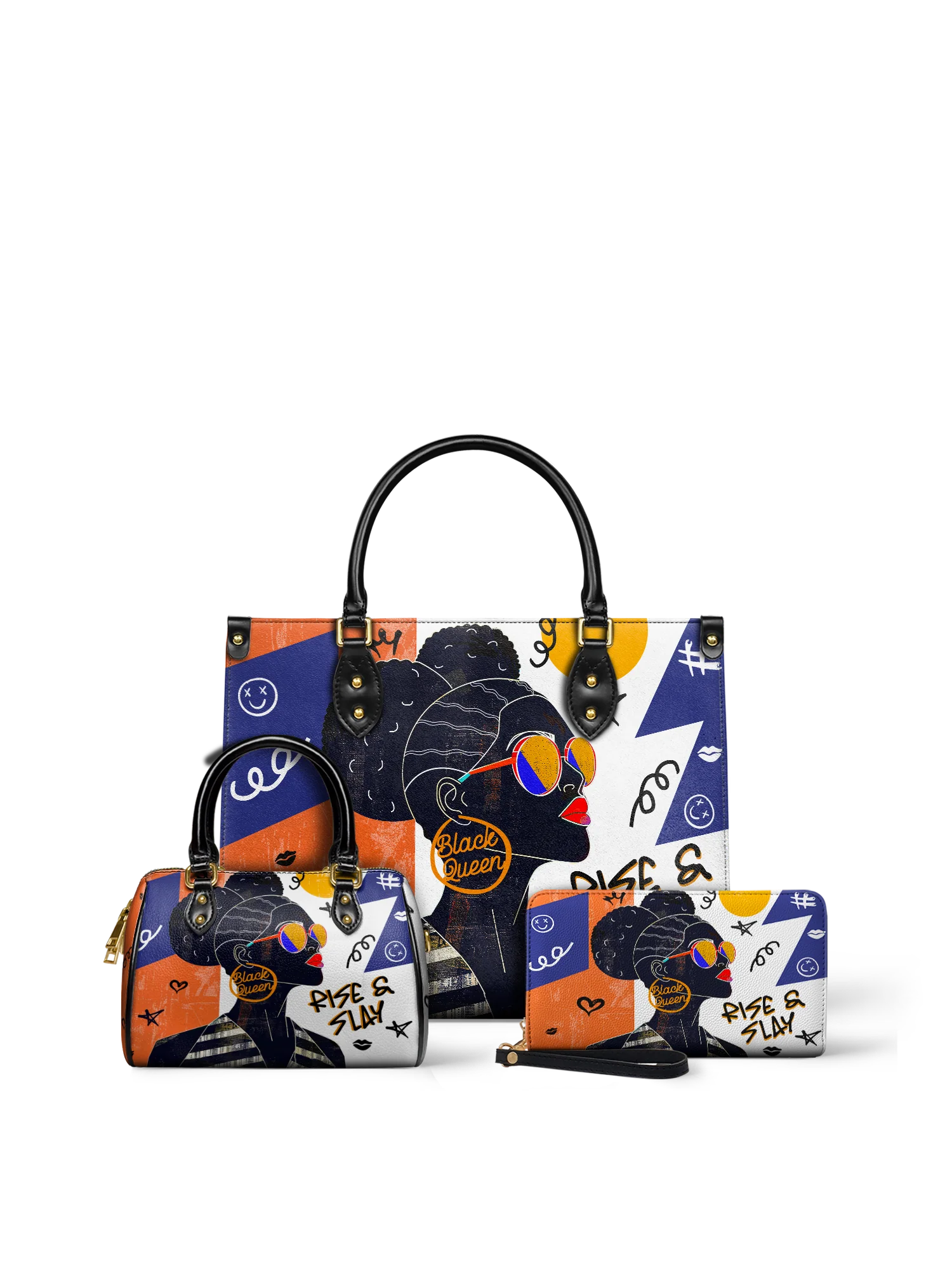 "Sanaa" Salt Pop Leather Handbag - Image 10