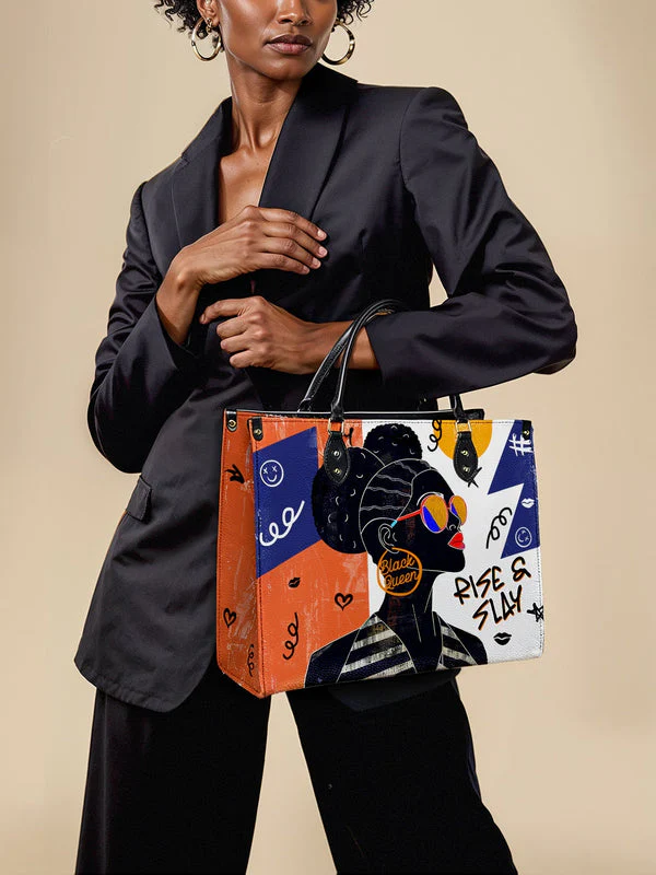 "Sanaa" Salt Pop Leather Handbag - Image 13