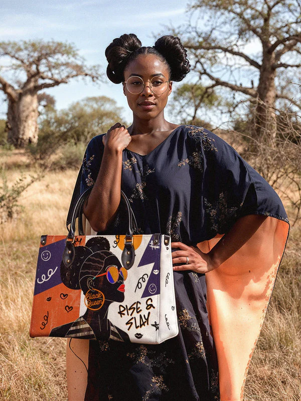 "Sanaa" Salt Pop Leather Handbag - Image 16