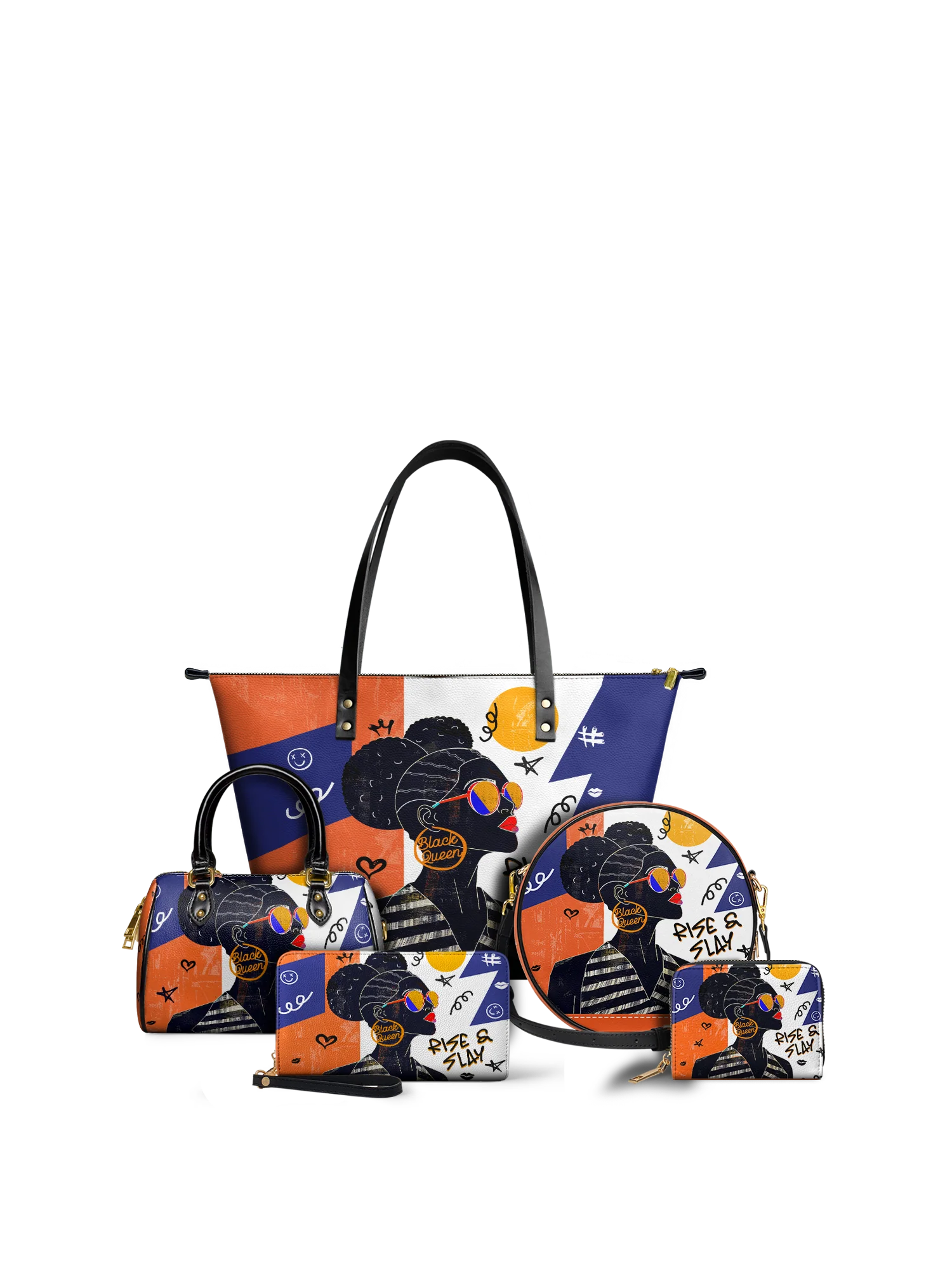 "Sanaa" Salt Pop Leather Tote Bag - Image 10