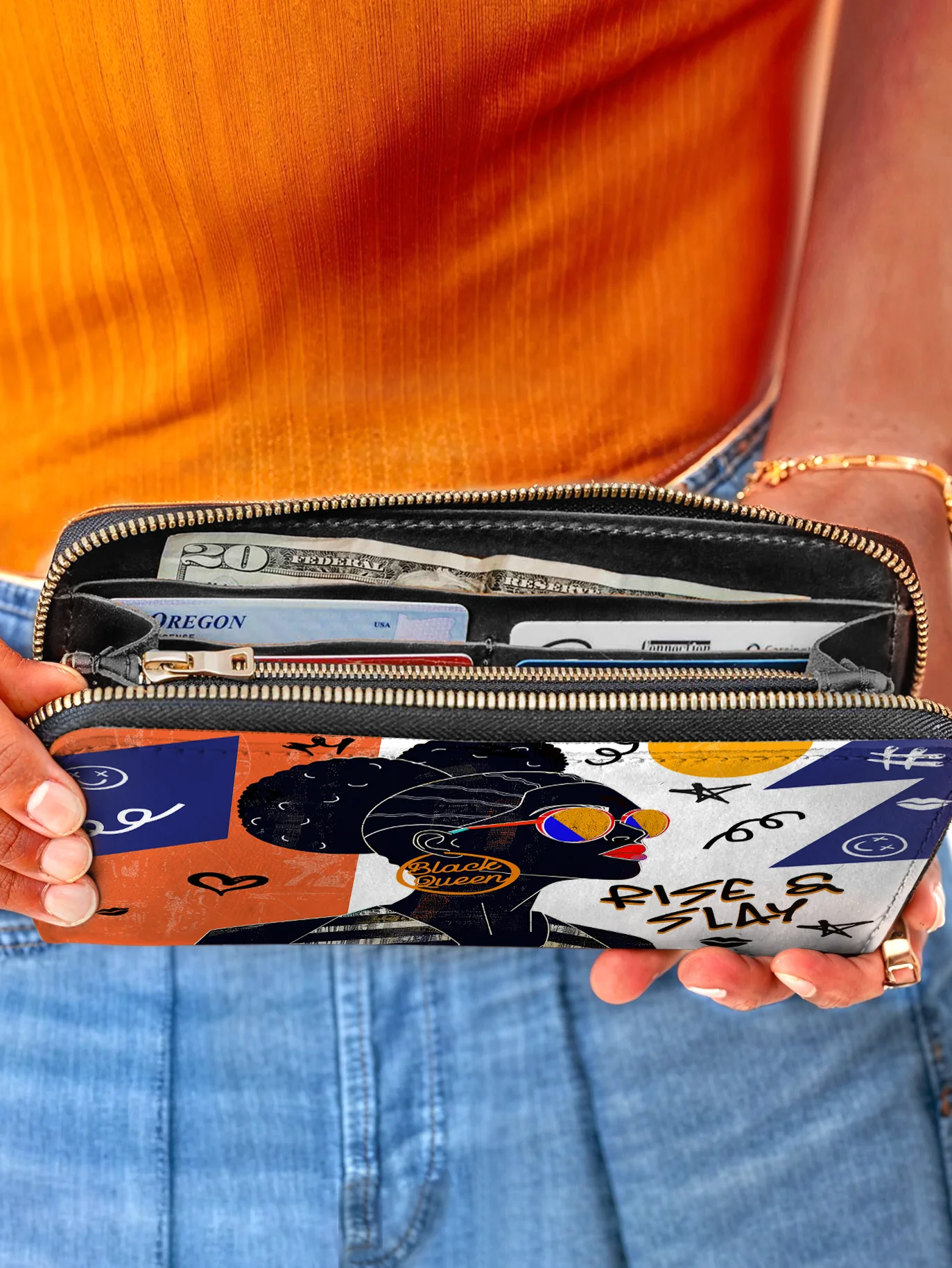 "Sanaa" Salt Pop Wallet - Image 7