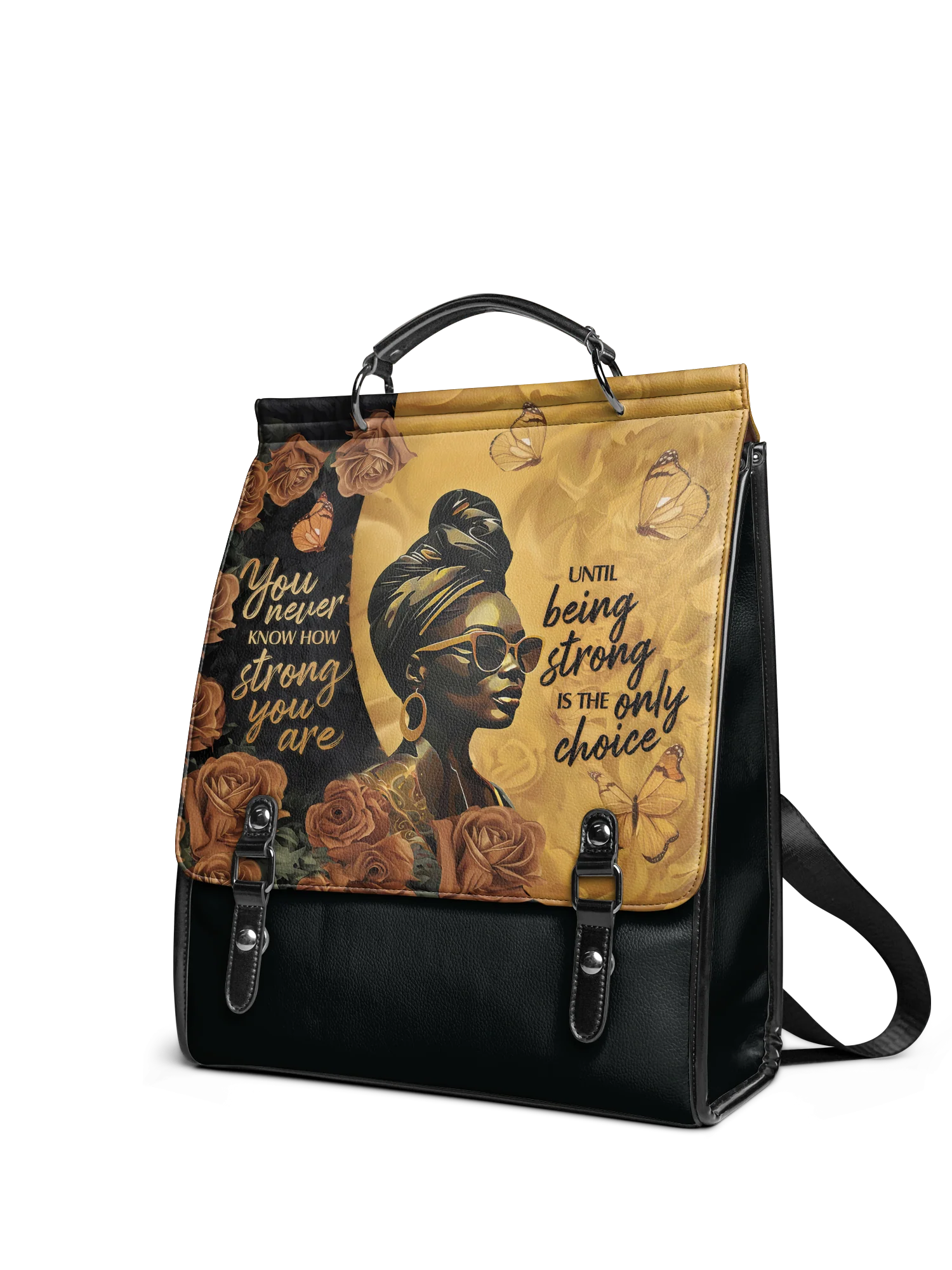 "Siyanda" Leather Backpack - Image 2