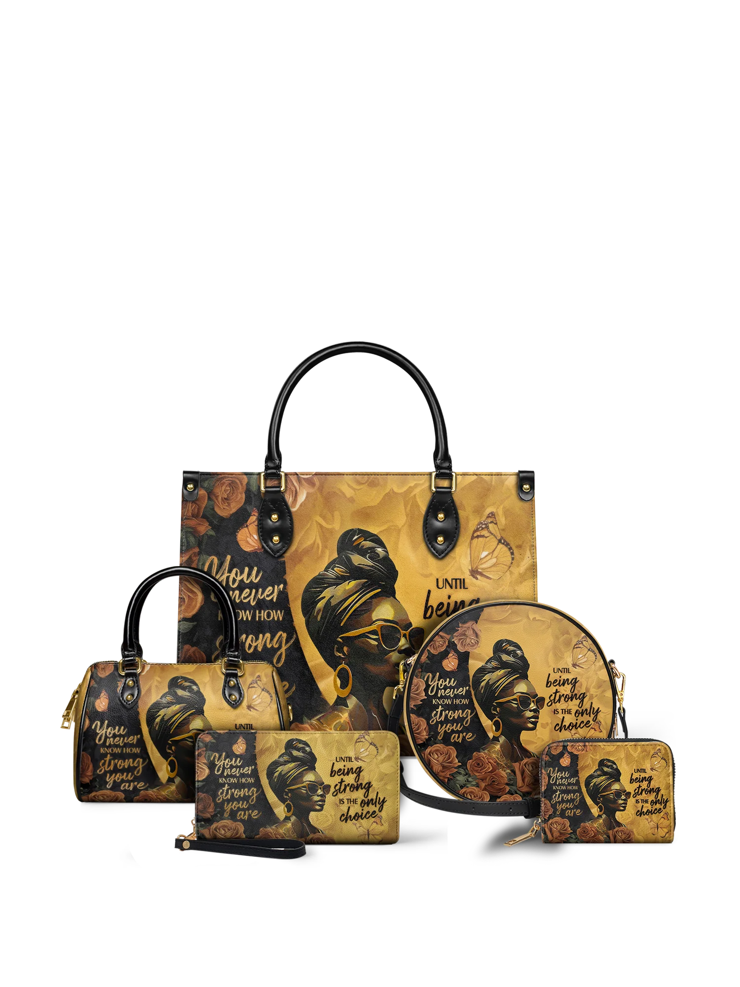 "Siyanda" Leather Handbag - Image 11