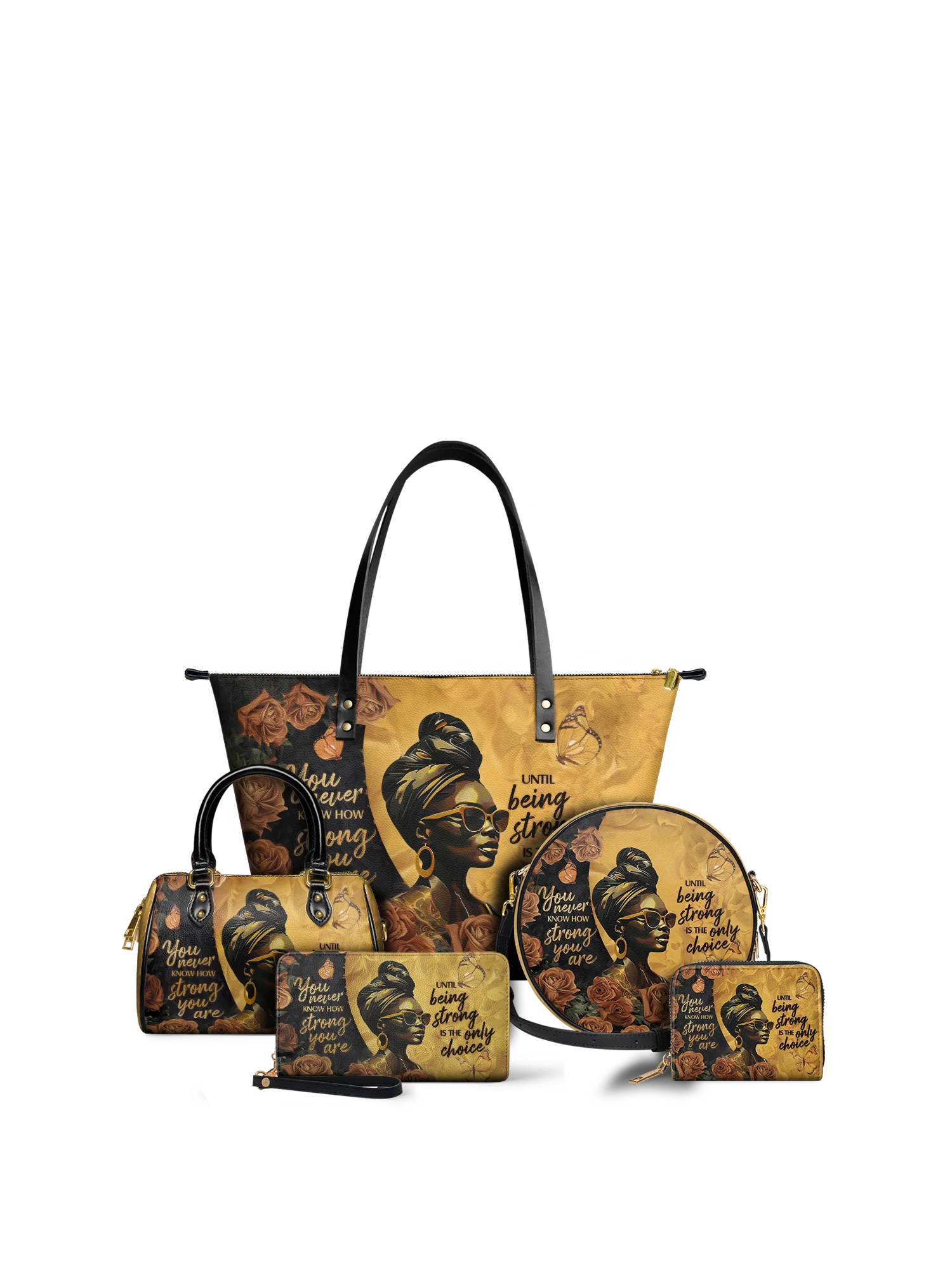 "Siyanda" Leather Tote Bag - Image 10