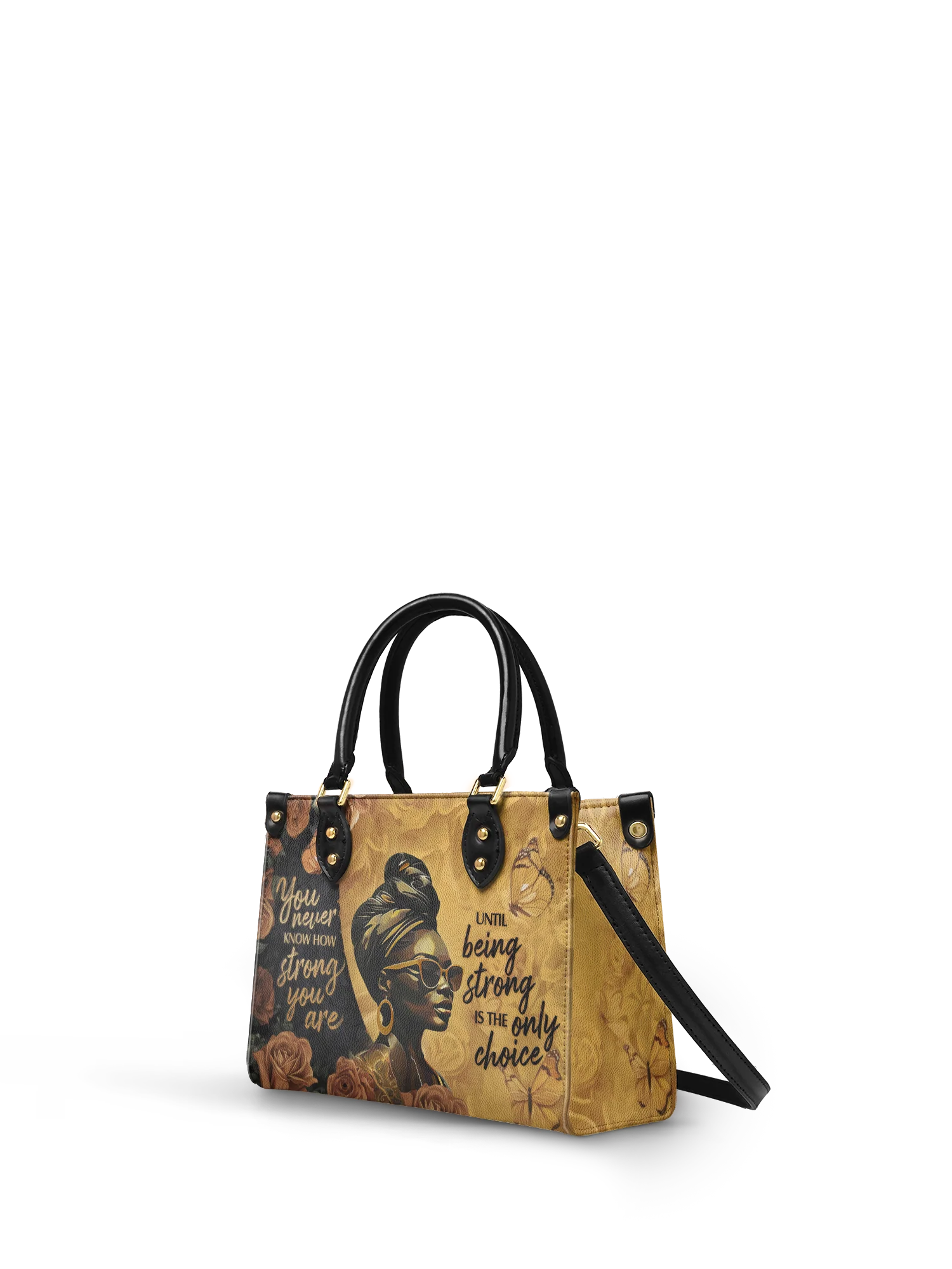 "Siyanda" Small Leather Handbag - Image 4