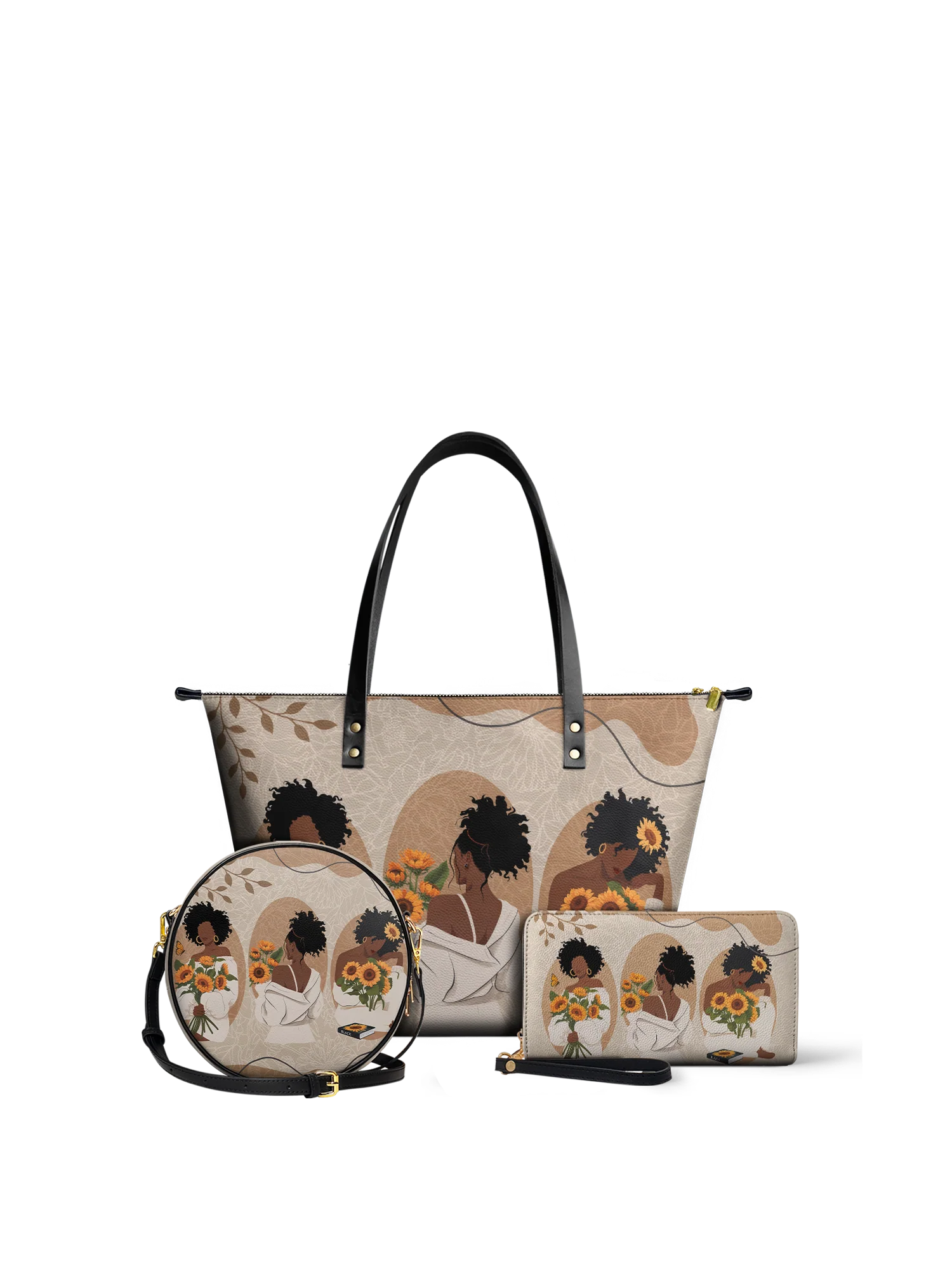 "Solina" Leather Tote Bag - Image 8
