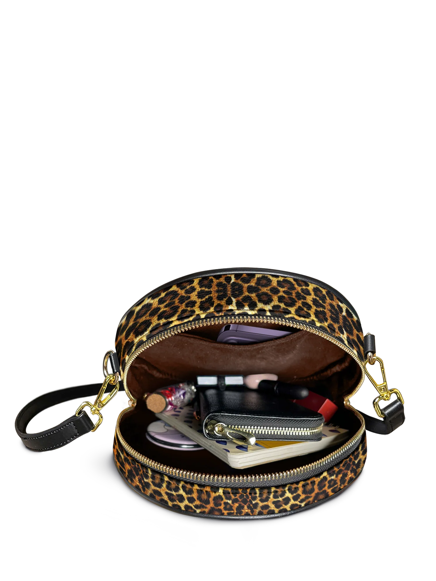 "Solya" Circle Crossbody Bag - Image 5