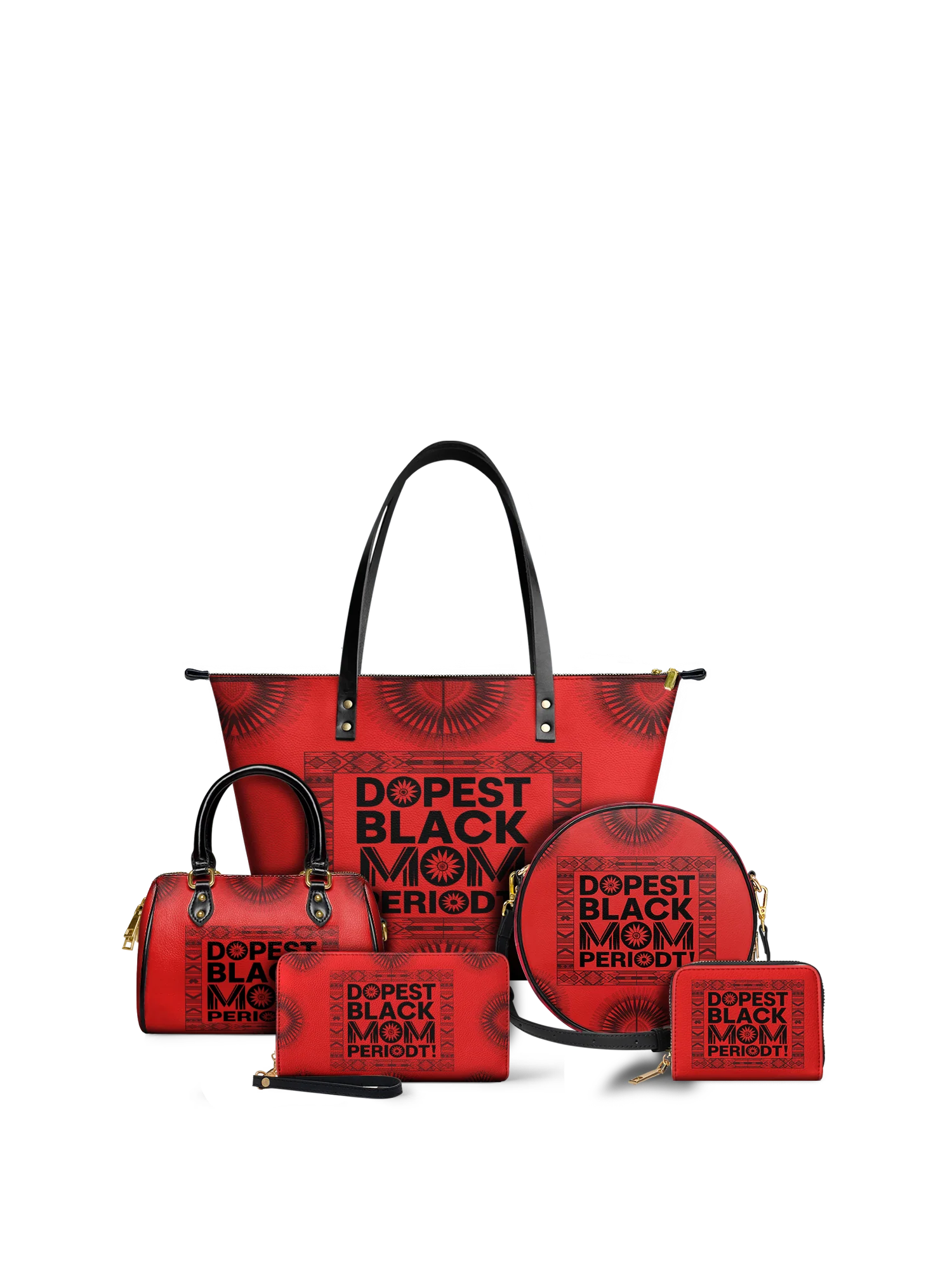 "Tajimom" Leather Tote Bag - Image 10