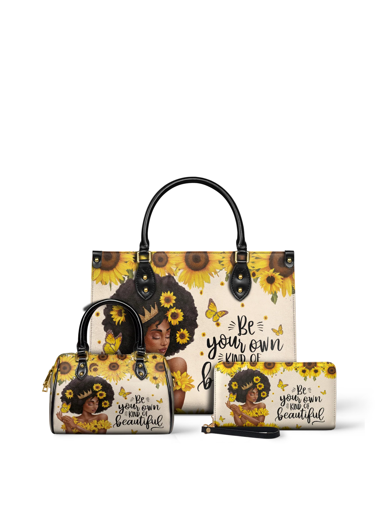 "Zuriya" Leather Handbag - Image 10