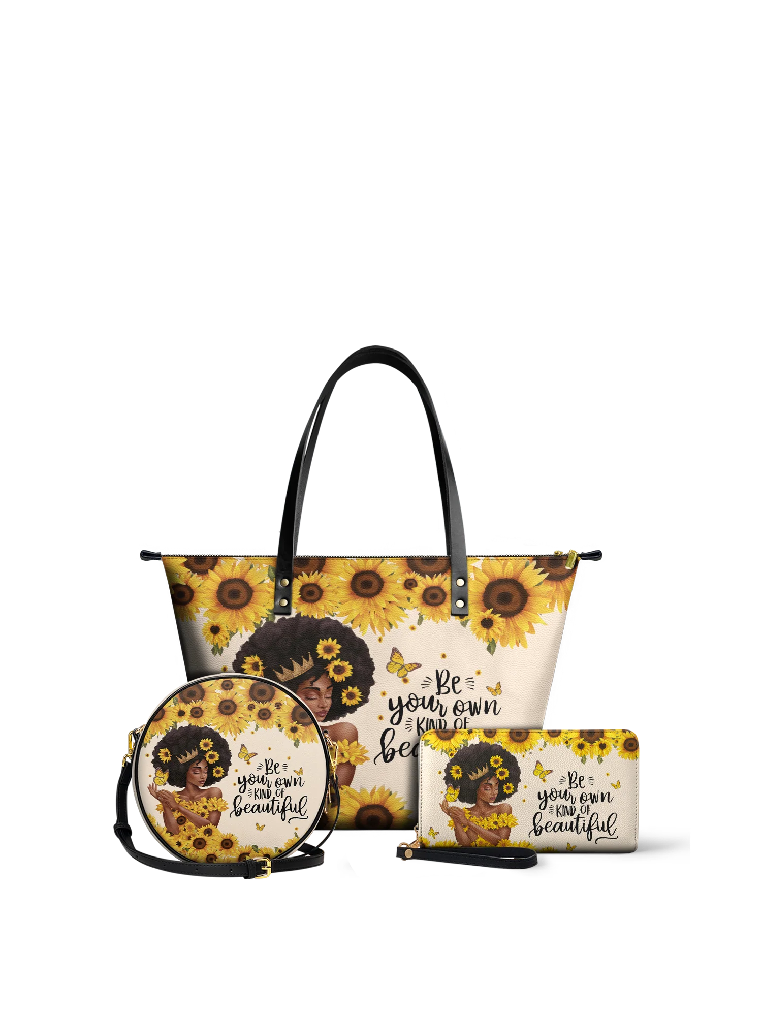 "Zuriya" Leather Tote Bag - Image 9